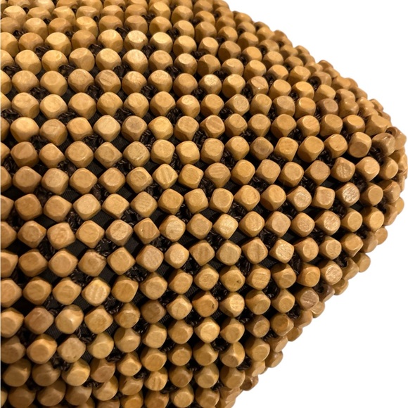 The Sak Wooden Beaded Double Handles Boho Bag - Picture 5 of 7